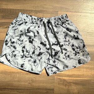 Rawgear tie dye gym shorts